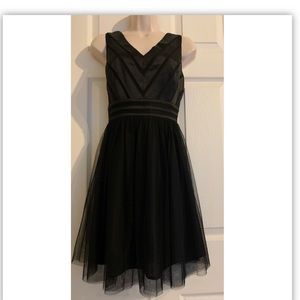 Black V-Low Cut Semi Formal Dress Sz Medium